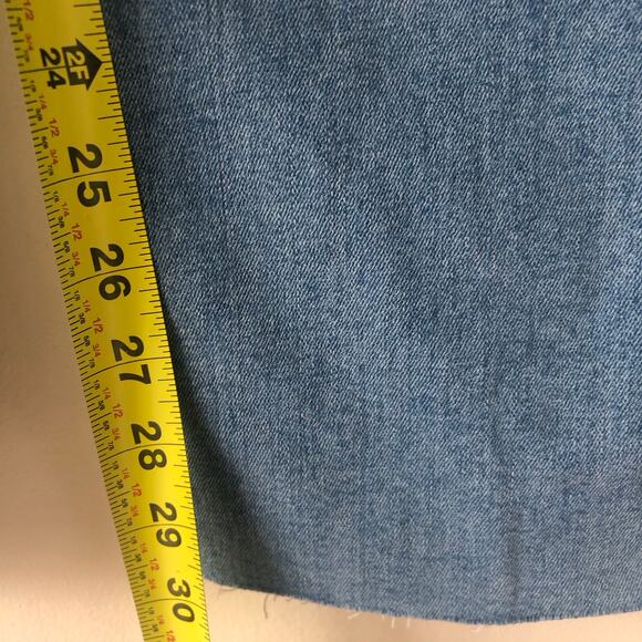 Veronica Beard Cameron Stretch-Cotton Boot-Cut Raw Hem High Rise  Jeans Nova  31 - Picture 8 of 12